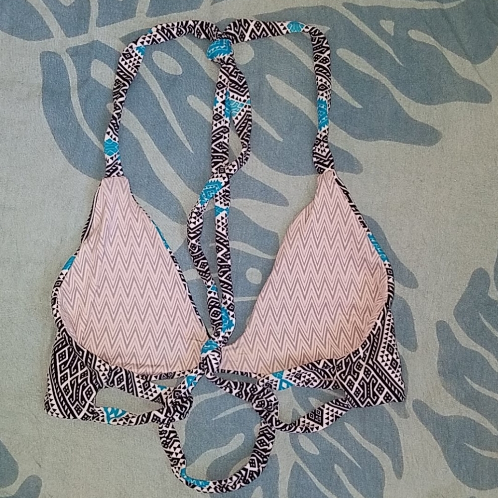 Rare acacia thai yelapa bikini top swimwear L VHTF - Picture 6 of 16